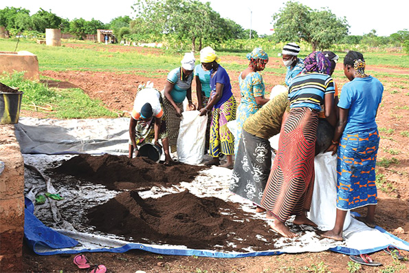 Irrigation et compostage
